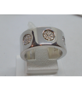 Zilver damesring met zirkonia - 3104094