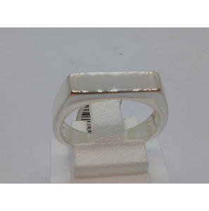 Zilver ring dwars poli 16x5 mt. 18 - 3110383