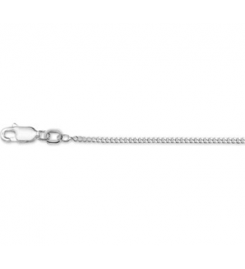 Zilver gourmet collier 1.6 mm 45 cm - 3082438