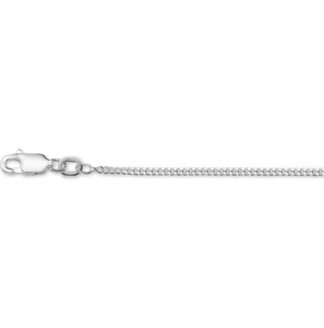 Zilver gourmet collier 1.6 mm 45 cm - 3082438