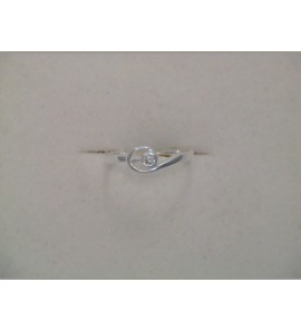 Young zilver dames ring 04-39 - 3110864