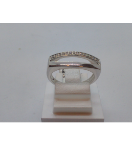 Zilver dames ring met zirkonia - 3103423