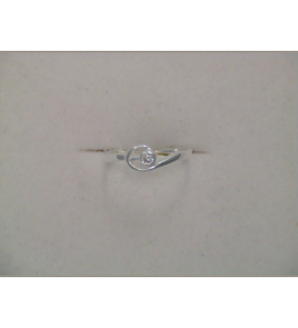 Young zilver dames ring 04-41 - 3110865