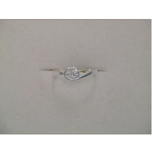 Young zilver dames ring 04-41 - 3110865