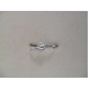 Young zilver dames ring 08-53 - 3110893