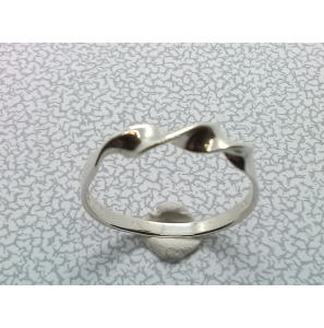 Zilver dames ring fantasie mt. 17¾ - 3102155