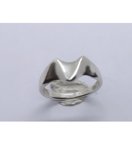 Zilver dames ring fantasie mt. 16¾ - 3102117
