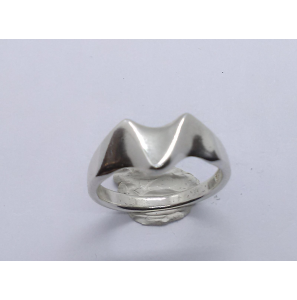 Zilver dames ring fantasie mt. 16¾ - 3102117