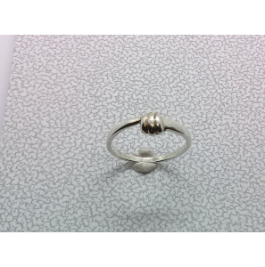 Zilver dames ring fantasie MT, 17½ - 3102160