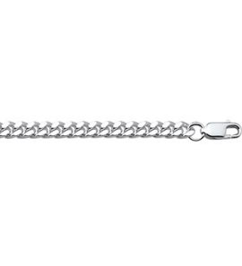 Zilver collier gourmet 4.8 mm  50 cm. - 3101854