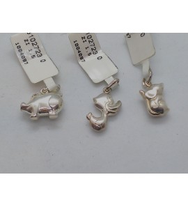 Zilver bedel dier - 3102723