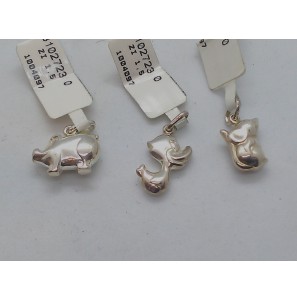 Zilver bedel dier - 3102723