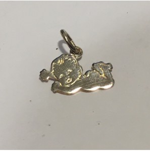 Zilver baby liggend - 3113267