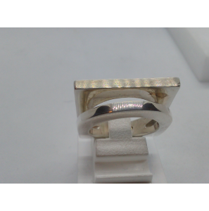 Zilver dames ring mat glans - 3101124