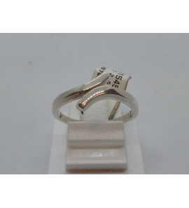 Zilver dames ring glans/mat - 3101545