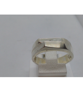Zilver dames ring glans/mat - 3100676