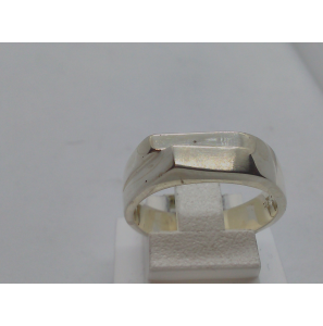 Zilver dames ring glans/mat - 3100676