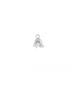 Zilver hanger/bedel Brandweerhelm mini - 45747