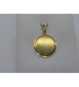 Double graveerplaat rond 16 mm - 51497