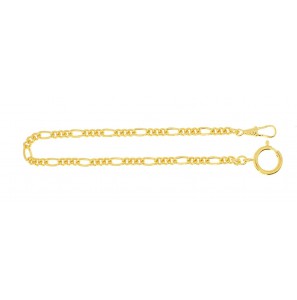 Horlogeketting figaro bol double 26 cm - 34384