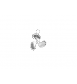 Zilver hanger/bedel Boot-schroef - 26673