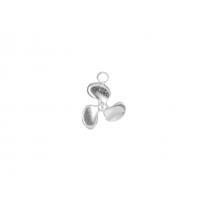 Zilver hanger/bedel Boot-schroef - 26673