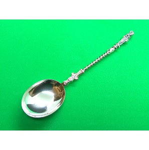 Verzilverde theelepel apostel 11 cm - 21785