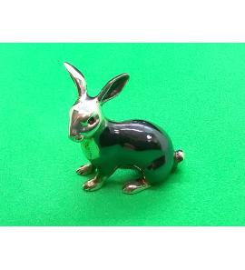 Zilver miniatuur Konijn 30 mm - 20389