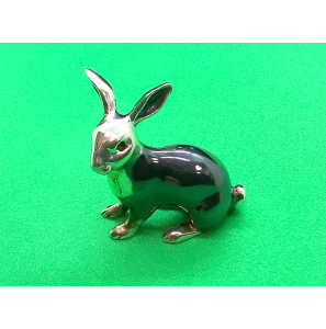 Zilver miniatuur Konijn 30 mm - 20389