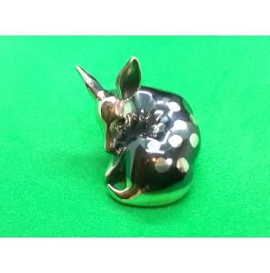 Zilver miniatuur Hert kalf 33 mm - 20398