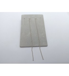 Ziver oorsteker hangers bolletjes 8 cm - 50509