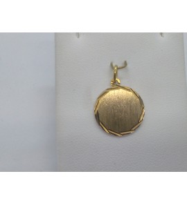 Double graveerplaat rond 16 mm - 51504
