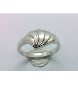 Zilver dames ring fantasie mt. 17 - 26878