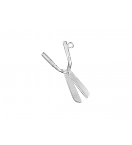 Zilver hanger/bedel Heggeschaar - 30439
