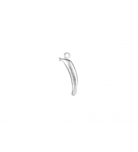 Zilver hanger/bedel Banaan - 25964