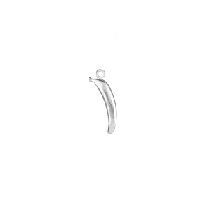 Zilver hanger/bedel Banaan - 25964