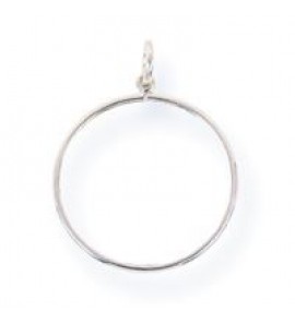 Zilver muntrand 28.0x2.0 mm mm halfrond 1 gulden Wilhelmina - 25983