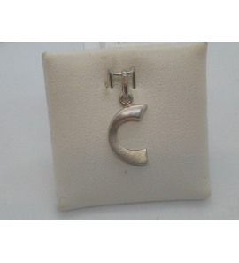 Zilver letterhanger mat/glans C - 1000239