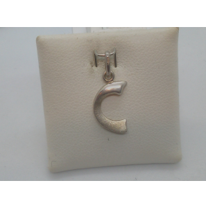 Zilver letterhanger mat/glans C - 1000239