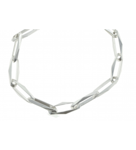 Zilver closd-for-ever z.t.o. collier 60 cm - 1000335