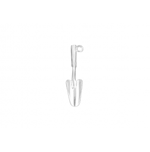 Zilver hanger/bedel tuinschepje - 1000349