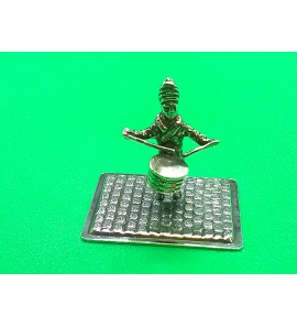 Zilver miniatuur Tamboer - 35840