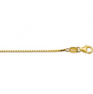 Double collier venetiaans 1.2 mm 38 cm - 36481