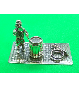 Zilver miniatuur Vatenmaker - 1000069