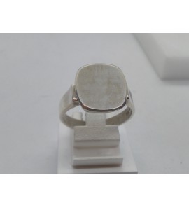 Zilver herenring massief met onyx - 39362