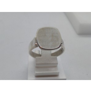 Zilver herenring massief met onyx - 39362
