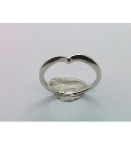 Zilver dames ring fantasie mt. 16½ - 23319