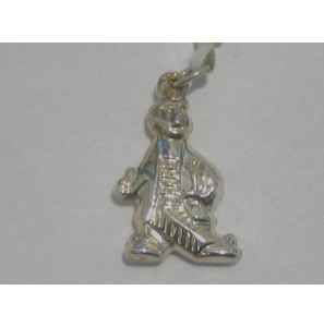 Zilver hanger/bedel Clown - 12304