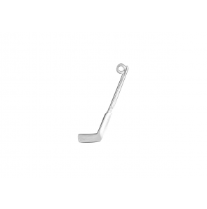 Zilver hanger/bedel IJshockey-stick - 2081