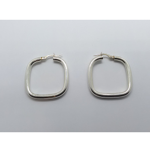 Zilver creool TV 3 mm 29 mm - 49697